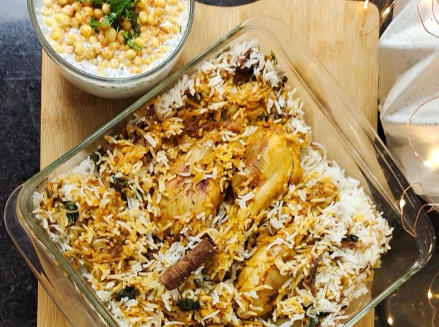 Chicken Biryani Tray